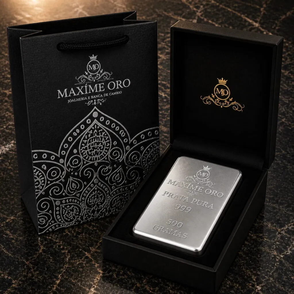 Barra Personalizada Cavalo de Prata Pura 500g (Ag999) - Imagem 7