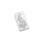 Barra Personalizada Lobo de Prata Pura 10g (Ag999)