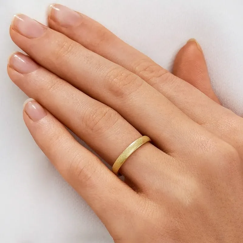 Par de Aliança em Ouro Amarelo 18k e Diamantes - Imagem 3